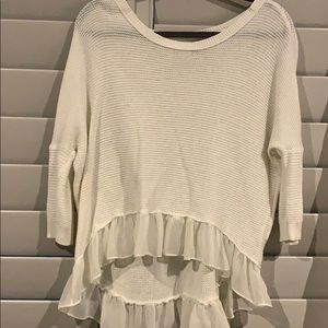AEO White Sweater